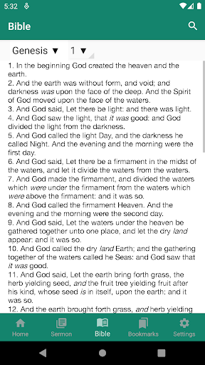 Spurgeon Sermons and KJV Bible Screen 3