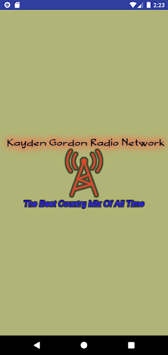 Android application Kayden Gordon Radio Network screenshort
