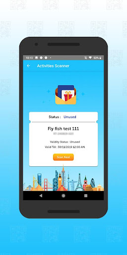 Raynab2b.com: Activity Scanner Screen 3