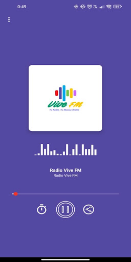 Radio Vive FM Screen 2