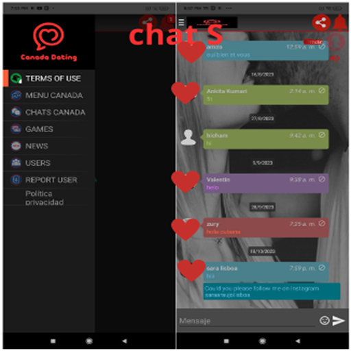 Canada Dating, Couple chat Screenshot 3 - AppWisp.com