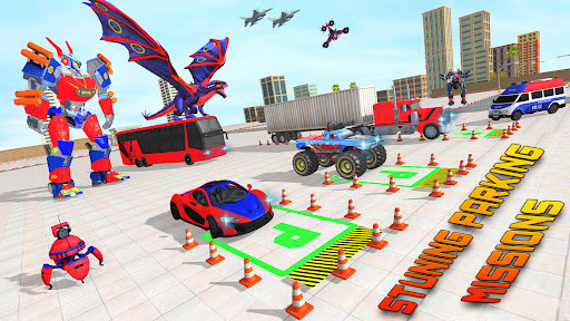 Flying Dragon Robot War Screen 3