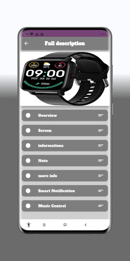 Kaktin Smart Watch_guide Screen 3