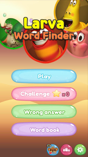 Android application Larva Word Finder_2400 screenshort