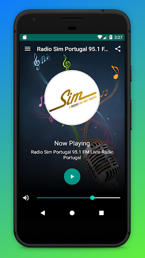 Android application Radio Sim FM Lisboa Portugal screenshort