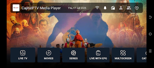CajitaTV IPTV Player Xtream
