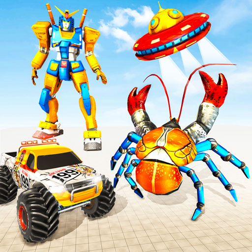 Crab Robot Truck - Car Robot Transforming Game 3D