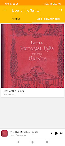Pictorial Lives of the Saints Screen 2