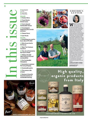 Speciality Food Screen 2