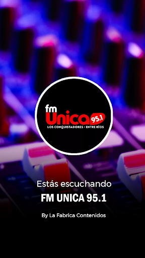 Android application FM UNICA 95.1 E.R screenshort