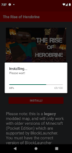 The Rise of Herobrine: MCPE For PC installation