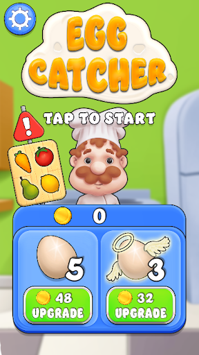 Android application Egg Catcher screenshort