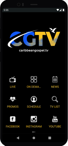 Android application Caribbean Gospel TV screenshort