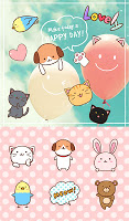 screenshot of Stamp Pack: Cute Animals