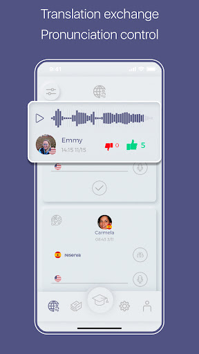 Lexicont Vocabulary flashcards Screen 3