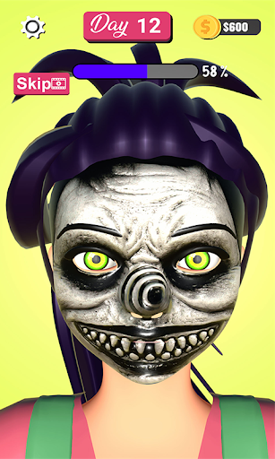Android application Rhinestone Makeup Removal Game screenshort