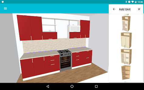 My Kitchen 3d Planner Apps On Google, Design Kitchen Cabinet Layout Free