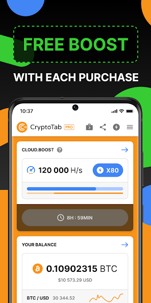 CryptoTab Browser Pro Level 4.4.0 APK + Мод (Unlimited money) за Android