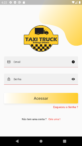 Android application Taxi Truck screenshort