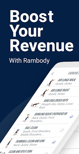 Android application Trainers Rambody screenshort