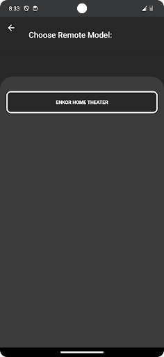 Enkor Home Theater Remote Screen 3