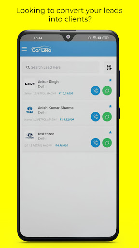 Carlelo Sales Team Screen 3