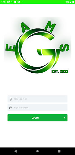 Android application GEAMS screenshort