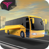 Flying Bus Simulator: Futuristic Driving Game 2017 icon