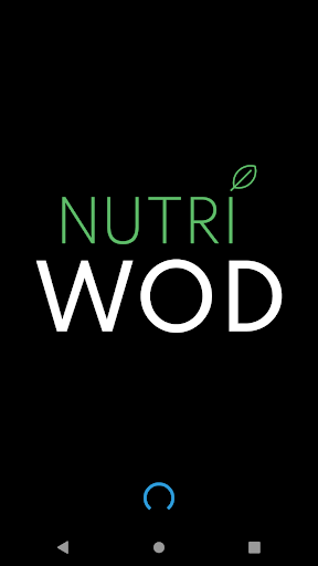 Android application NUTRIWOD screenshort