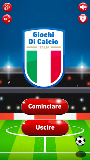 Android application Giochi di Calcio Italia screenshort