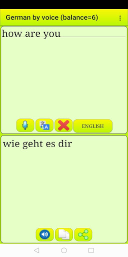 Learn German by voice and tran Screenshot 1 - AppWisp.com