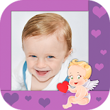 Photo frames for babies icon