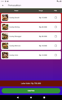Kasir Gudeg Om Je Yogyakarta screenshot 15