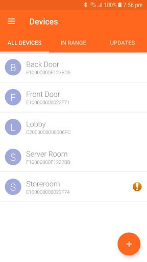 Screenshot of Allegion ENGAGE