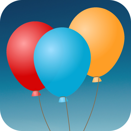 Balloon pop logo