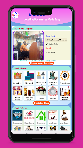 Android application Maccos screenshort