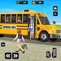 Гонки на школьных автобусах