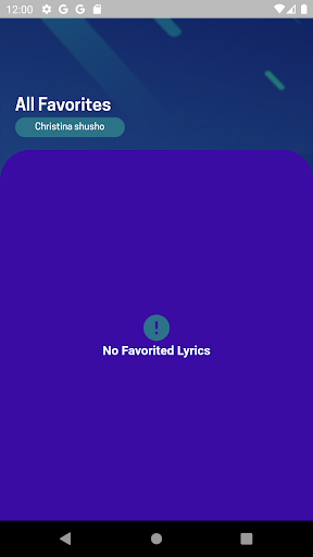 Christina Shusho gospel lyrics Screen 2