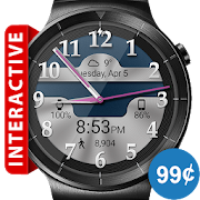 Brushed Chrome HD Watch Face & Clock Widget 2.4.7.1 Icon
