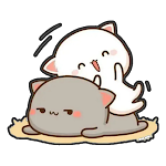 Cover Image of ダウンロード Mochi Cat Sticker for WhatsApp  APK