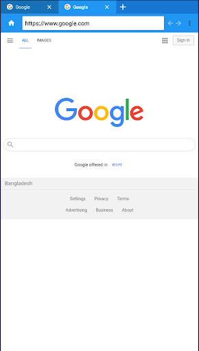 App screenshot