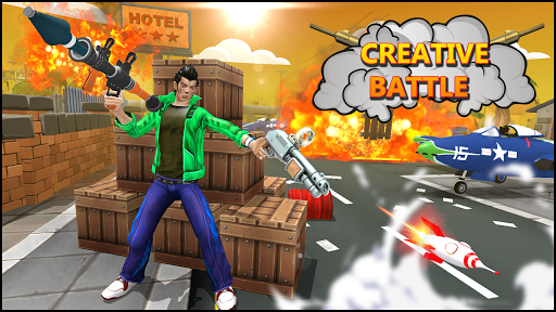 Télécharger bataille créative: champs de bataille de tir  APK MOD (Astuce) screenshots 6