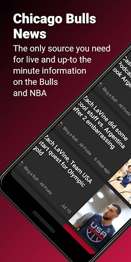 Chicago Bulls News Screenshot 1 - AppWisp.com