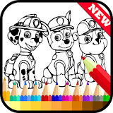 Draw Coloring Paw Patrol Fans icon