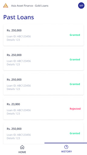 AAF Home Gold Loan App