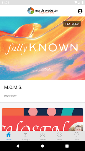 Android application North Webster Church of God screenshort