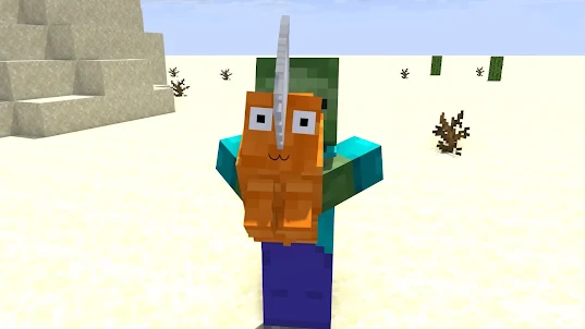 Chainsaw Man Mod For MCPE