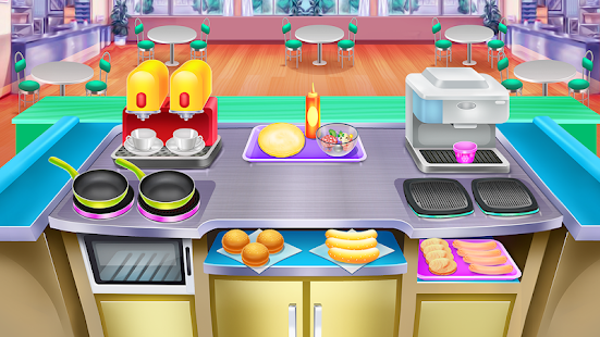 Fast Food Chef Cooking and Serving Varies with device screenshots 3