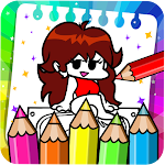 Cover Image of Download Friday Night Funkin Coloring 1.4 APK