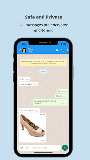 Android application Ngaichat Messenger screenshort